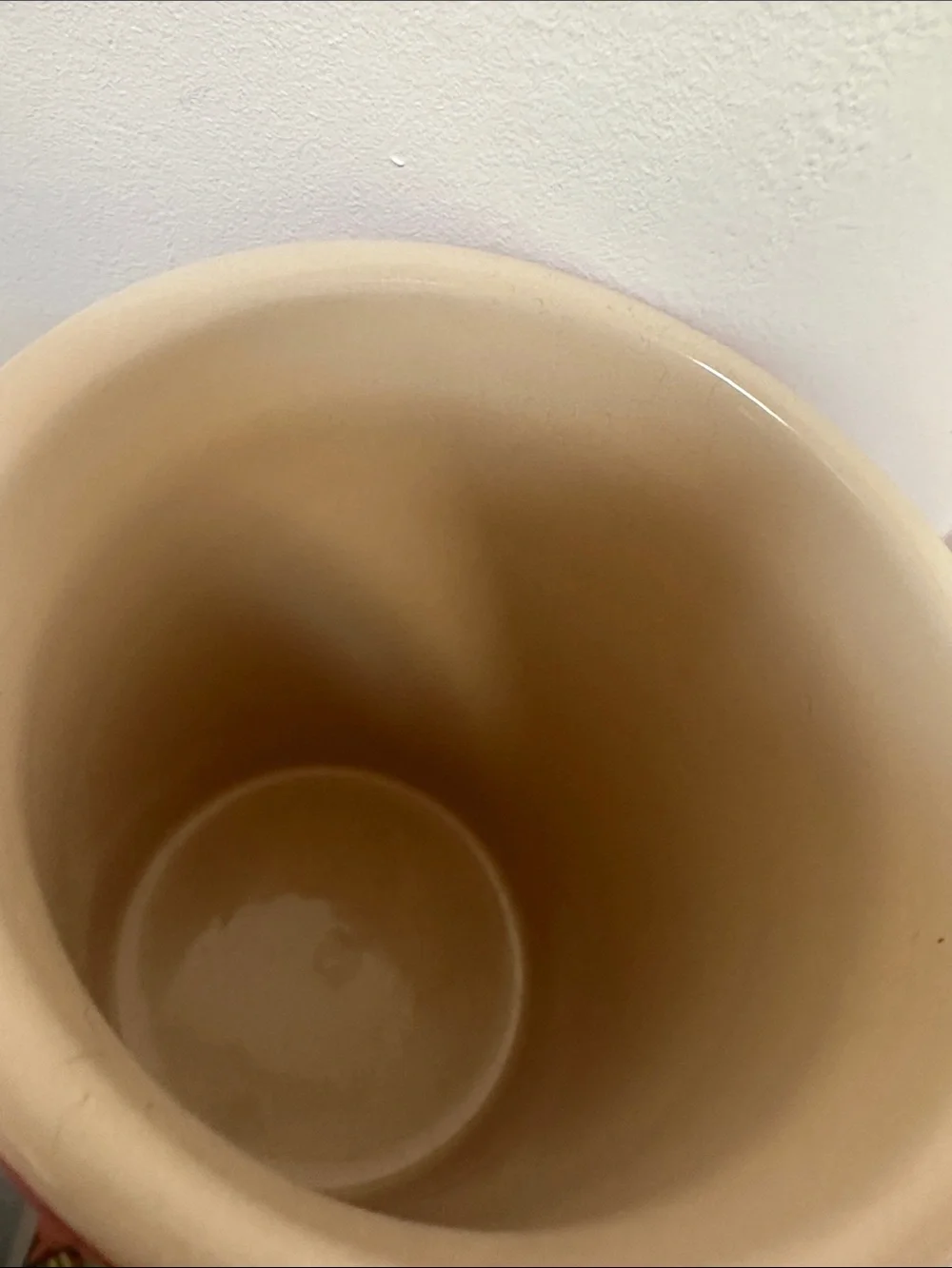 Le Creuset Red Glazed Stoneware 6 in Crock